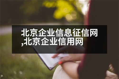 北京企業(yè)信息征信網(wǎng),北京企業(yè)信用網(wǎng)