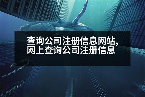 查詢公司注冊(cè)信息網(wǎng)站,網(wǎng)上查詢公司注冊(cè)信息