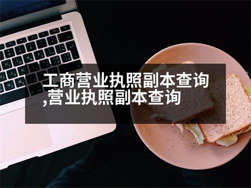 工商營業(yè)執(zhí)照副本查詢,營業(yè)執(zhí)照副本查詢