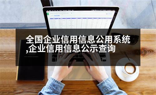 全國企業(yè)信用信息公用系統(tǒng),企業(yè)信用信息公示查詢