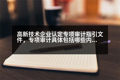 高新技術(shù)企業(yè)認定專項審計指引文件，專項審計具體包括哪些內(nèi)容