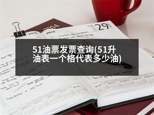 51油票發(fā)票查詢(51升油表一個格代表多少油)