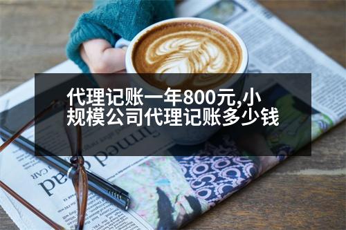 代理記賬一年800元,小規(guī)模公司代理記賬多少錢