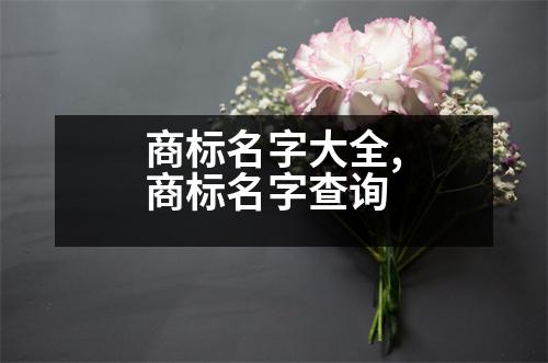 商標名字大全,商標名字查詢