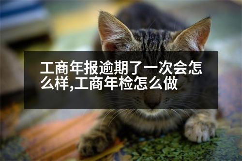 工商年報逾期了一次會怎么樣,工商年檢怎么做