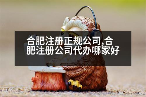 合肥注冊(cè)正規(guī)公司,合肥注冊(cè)公司代辦哪家好