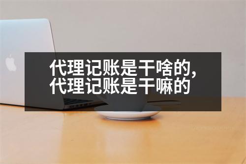 代理記賬是干啥的,代理記賬是干嘛的