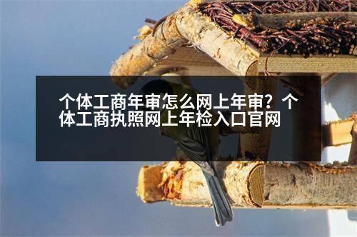 個(gè)體工商年審怎么網(wǎng)上年審？個(gè)體工商執(zhí)照網(wǎng)上年檢入口官網(wǎng)