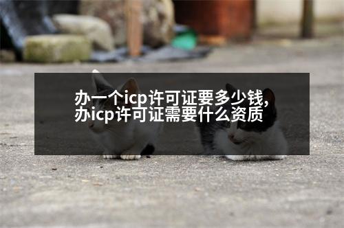 辦一個icp許可證要多少錢,辦icp許可證需要什么資質(zhì)