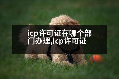 icp許可證在哪個部門辦理,icp許可證