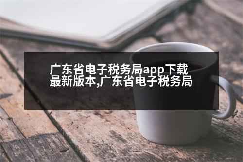 廣東省電子稅務(wù)局app下載最新版本,廣東省電子稅務(wù)局