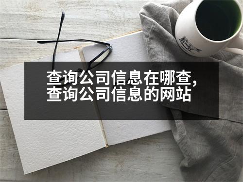 查詢公司信息在哪查,查詢公司信息的網(wǎng)站