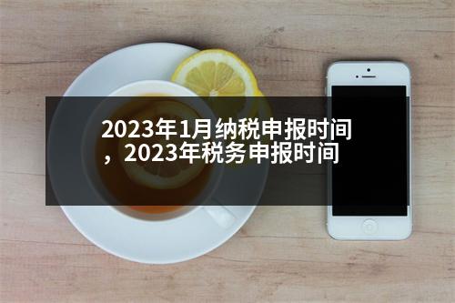 2023年1月納稅申報時間，2023年稅務(wù)申報時間