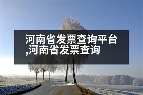 河南省發(fā)票查詢平臺,河南省發(fā)票查詢