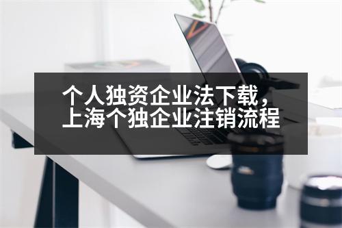 個(gè)人獨(dú)資企業(yè)法下載，上海個(gè)獨(dú)企業(yè)注銷(xiāo)流程