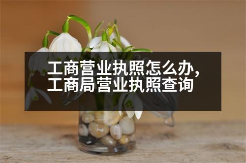 工商營(yíng)業(yè)執(zhí)照怎么辦,工商局營(yíng)業(yè)執(zhí)照查詢