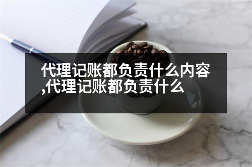 代理記賬都負責什么內容,代理記賬都負責什么