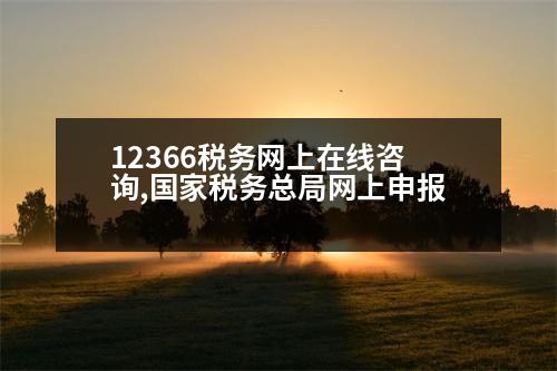 12366稅務(wù)網(wǎng)上在線咨詢,國家稅務(wù)總局網(wǎng)上申報