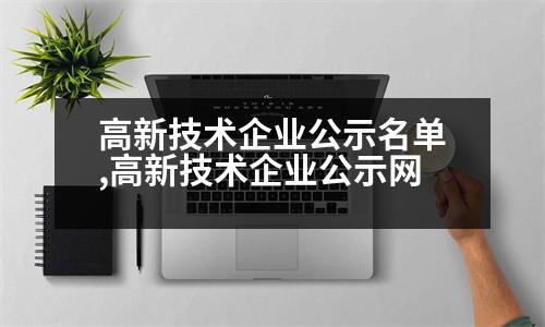 高新技術(shù)企業(yè)公示名單,高新技術(shù)企業(yè)公示網(wǎng)