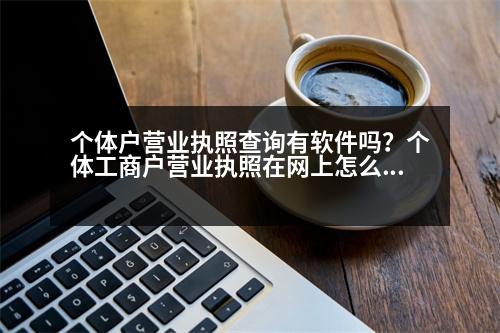 個體戶營業(yè)執(zhí)照查詢有軟件嗎？個體工商戶營業(yè)執(zhí)照在網(wǎng)上怎么查