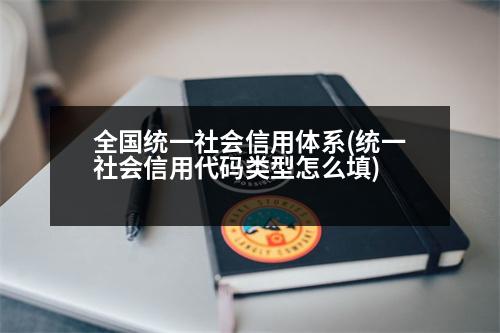 全國(guó)統(tǒng)一社會(huì)信用體系(統(tǒng)一社會(huì)信用代碼類(lèi)型怎么填)