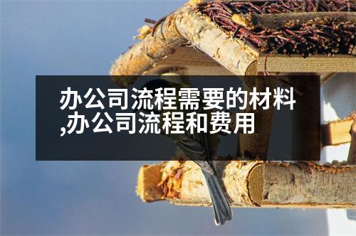 辦公司流程需要的材料,辦公司流程和費(fèi)用