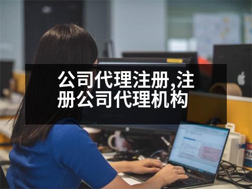 公司代理注冊,注冊公司代理機構