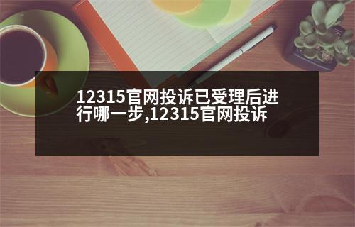 12315官網(wǎng)投訴已受理后進(jìn)行哪一步,12315官網(wǎng)投訴