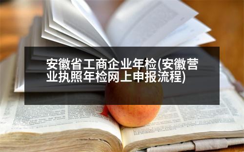 安徽省工商企業(yè)年檢(安徽營(yíng)業(yè)執(zhí)照年檢網(wǎng)上申報(bào)流程)