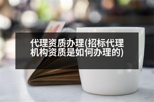 代理資質(zhì)辦理(招標(biāo)代理機(jī)構(gòu)資質(zhì)是如何辦理的)